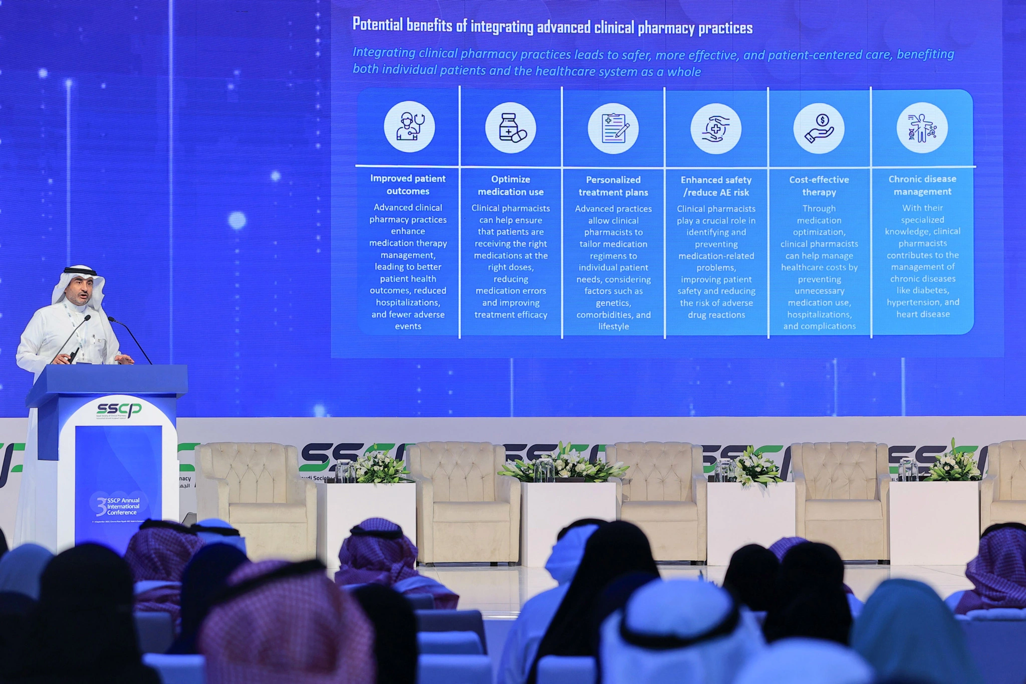 المؤتمر الدولي للجمعية السعودية للصيدلة الإكلينيكية (SSCP 2023)