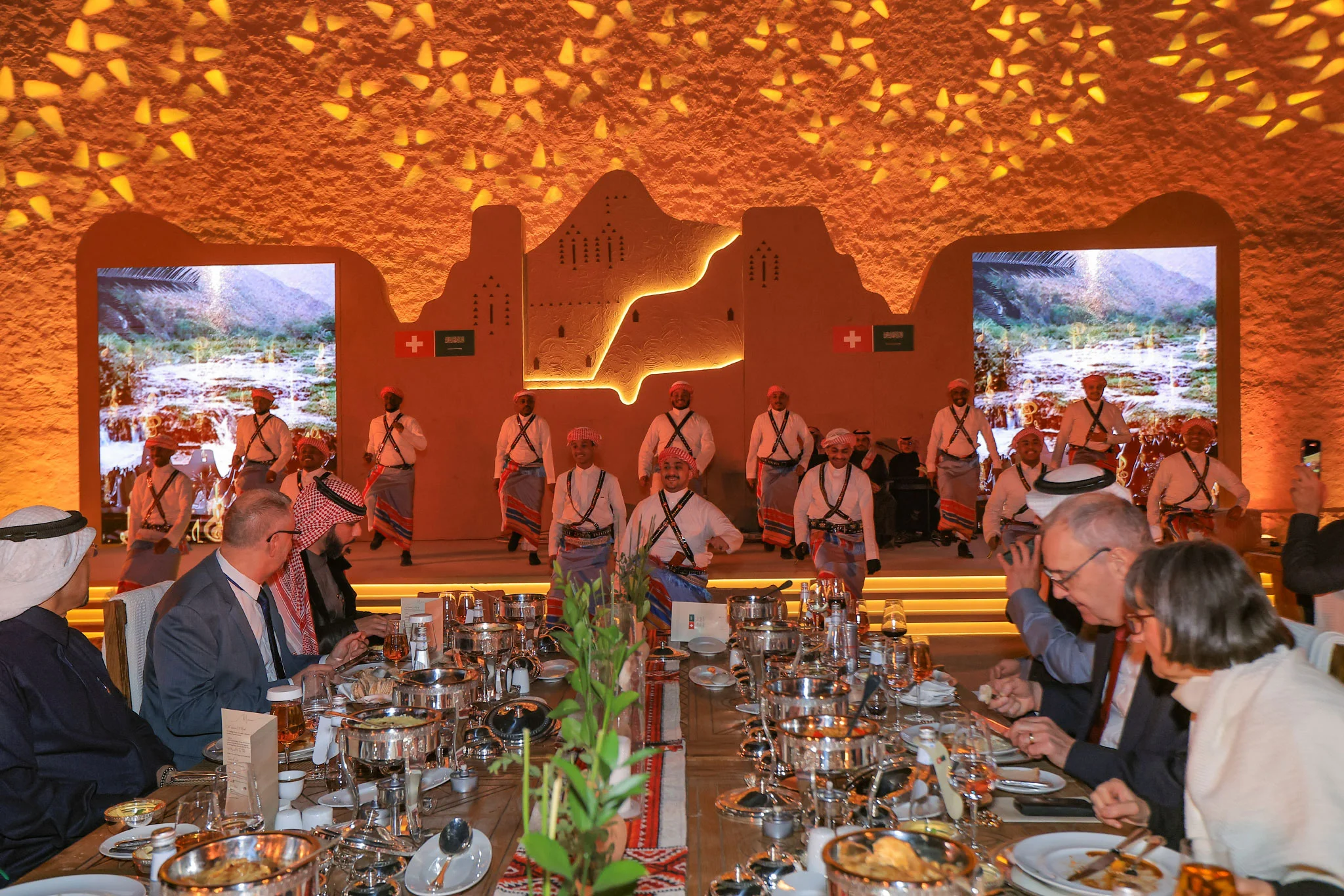 حفل العشاء الثقافي السعودي السويسري